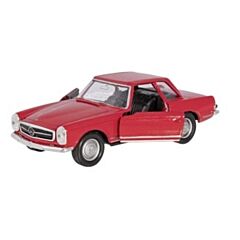 Bil i metal - Mercedes-Benz 230SL (1963), rød