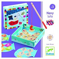 Billedlotteri - fiskedam, Loto navy - Djeco