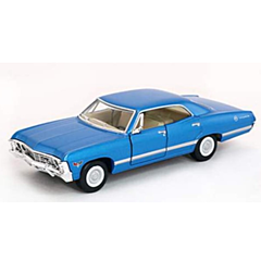 Bil i metal - Chevrolet Impala-67, blå