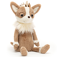 Jellycat tøjdyr - Hund - 31 cm - Princess Chihuahua. Legetøj, dåbsgave