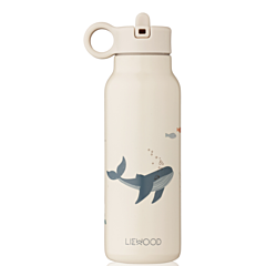 Liewood flaske - Falk water bottle - Sea creature / Sandy - 350 ml 