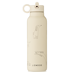 Liewood drikkeflaske - Falk water bottle - Dog Sandy - 500 ml