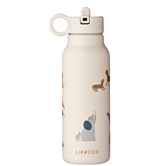 Liewood flaske - Falk water bottle - All together Sandy - 350 ml 