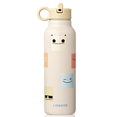 Liewood drikkeflaske - Falk water bottle - Smiley Sand - 500 ml