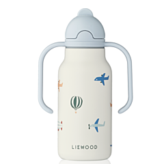 Liewood flaske - Kimmie water bottle - Aviator Ecru - 250 ml