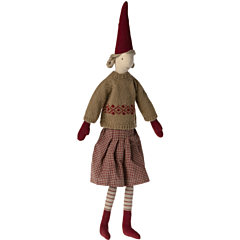 Maileg nisse - Pixy size 4 - Pige. Maileg jul