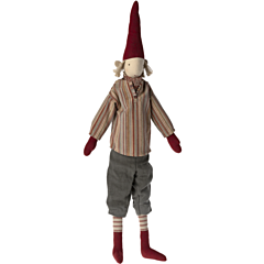 Maileg nisse - Pixy size 4 - Dreng. Maileg jul