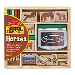 Stempelsæt - heste - Melissa & Doug