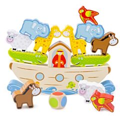 Balancespil - noah's ark - New Classic Toys