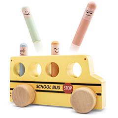 Pop-up figurer - Skolebus - New Classic Toys. Legetøj