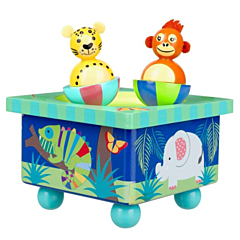 Spilledåse - Jungle dyr - Orange Tree Toys. Børneværelse, dåbsgave