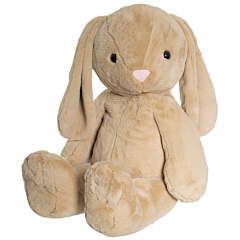 Teddykompaniet tøjdyr - kanin 85 cm - Olivia, beige. Legetøj, dåbsgsave