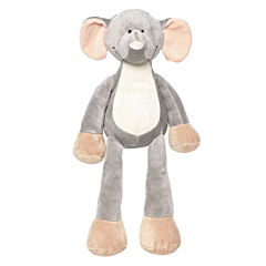 Teddykompaniet tøjdyr - Diinglisar Elefant, grå - 34 cm. Legetøj, dåbsgave