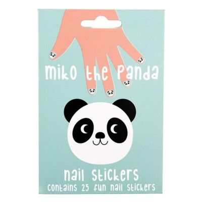Klistermærker til neglene - Miko The Panda - Kreativ leg. Legetøj - GRATIS